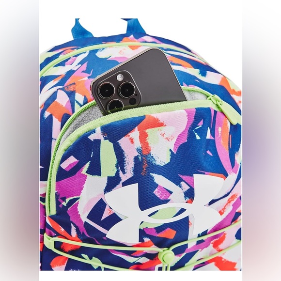 Under Armour Unisex-Adult Hustle Sport Backpack, (433) Tech Blue/Tech Blue/White - Picture 2 of 7